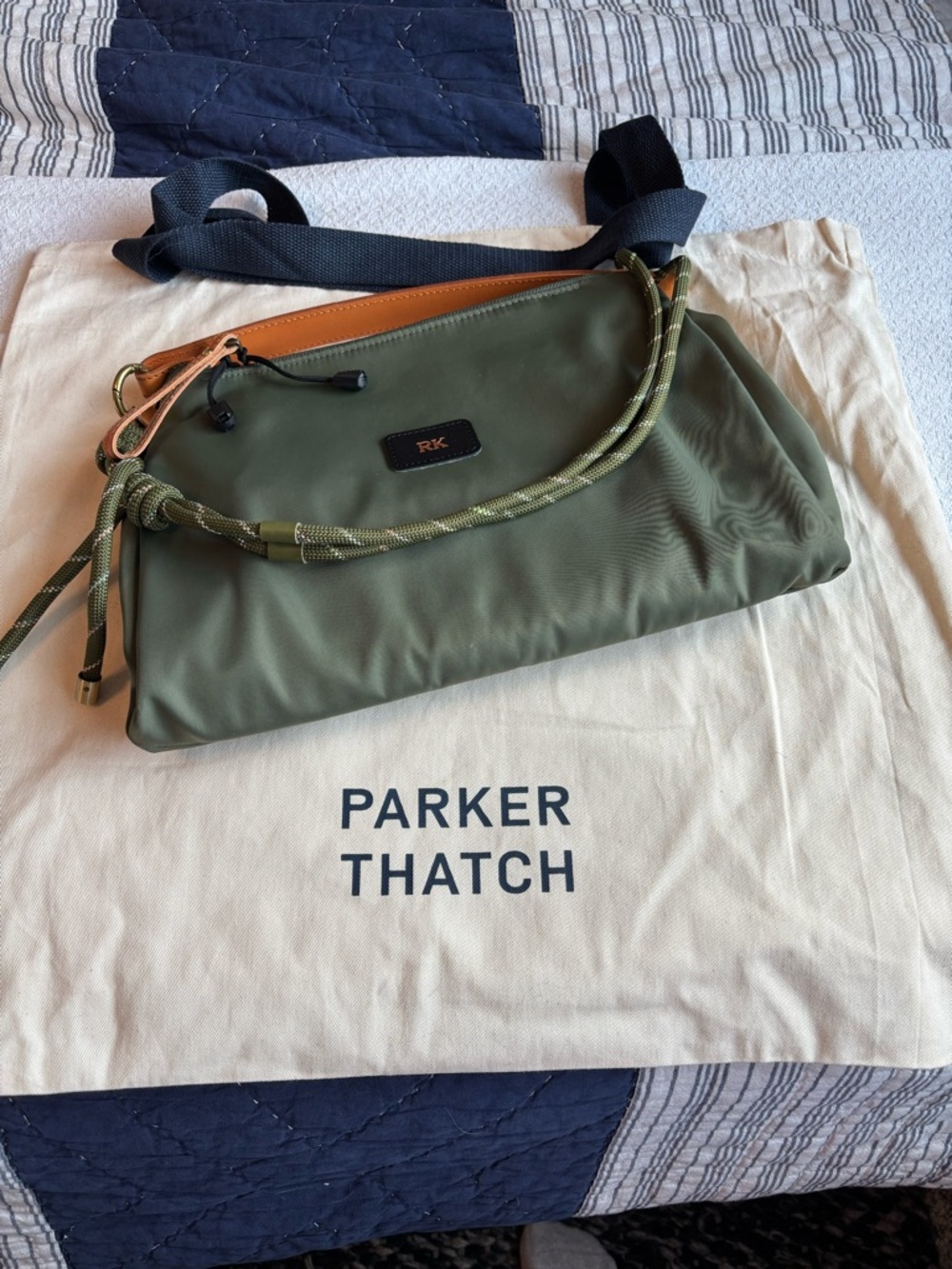Parker Thatch Daily Bag - Nylon Olive